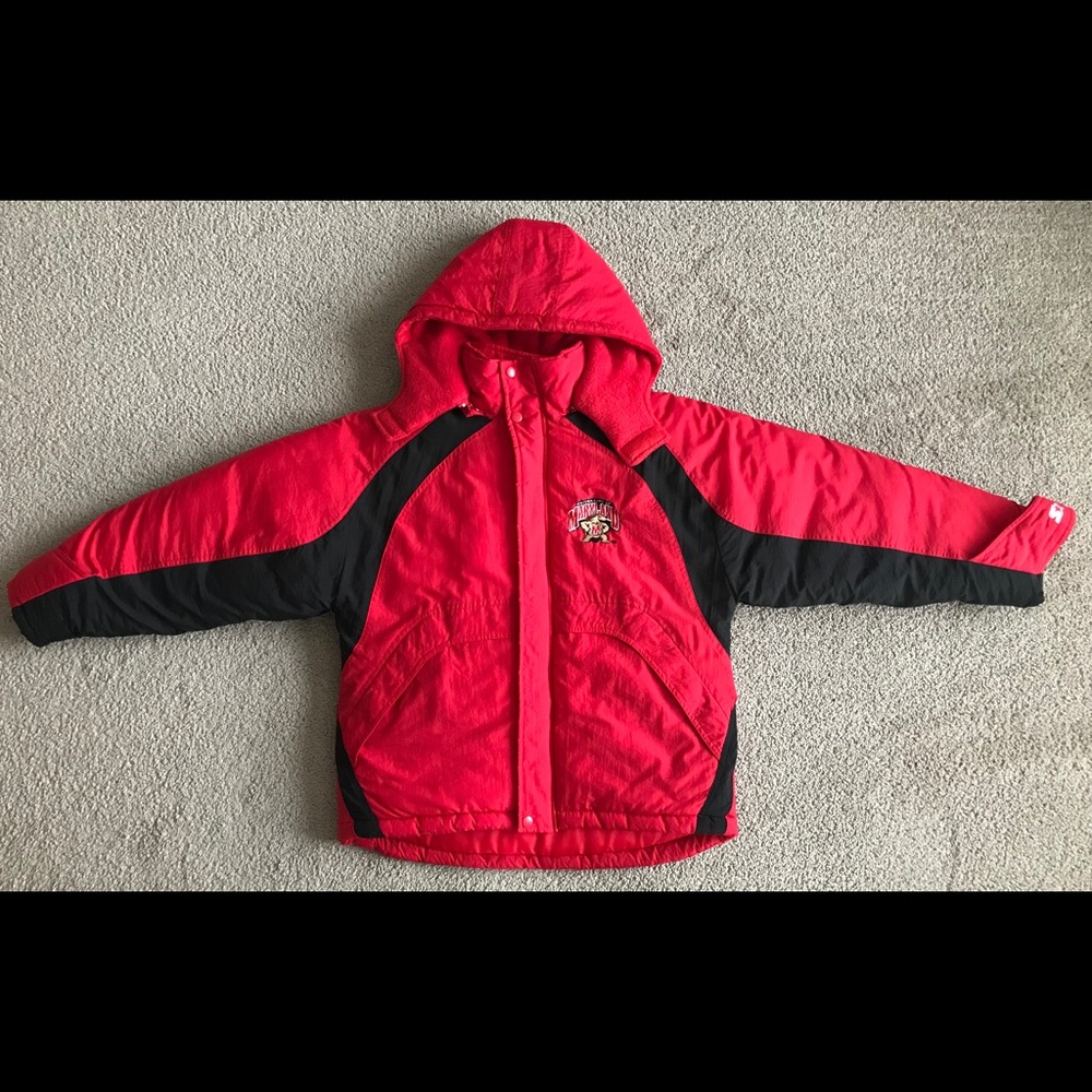 Vintage Maryland Terrapins Full Zip Starter Jacket